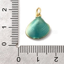 Messing Emaille Anhänger / charms&nbsp;KK-A268-08G-05