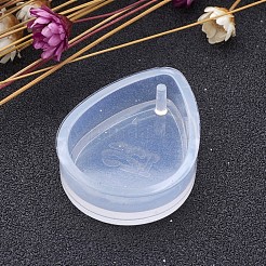 Tropfenform DIY Silikon Anhänger Formen&nbsp;AJEW-P038-03