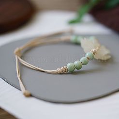Bracciali di perline intrecciate in ceramica tonda&nbsp;WG31ACA-01