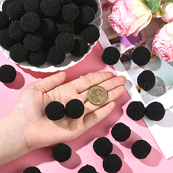 150 Pom-Pom-Ball aus Polyester&nbsp;DIY-SC0031-33C