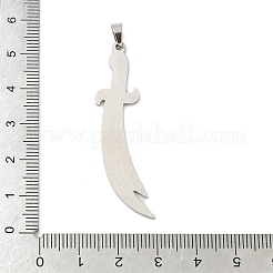 Grands pendentifs en acier inoxydable 304&nbsp;STAS-F326-20P