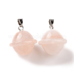Natürliche rosa Aventurin Anhänger&nbsp;G-B041-01P-17