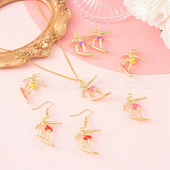 8pcs 4 pendentifs en alliage de couleurs&nbsp;FIND-YW0013-04
