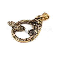 Pendentifs en acier inoxydable 304&nbsp;STAS-V012-03AG