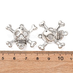Tibetischer Stil Legierung Fassungen mit Verbinder für Strasssteine&nbsp;FIND-C094-12AS
