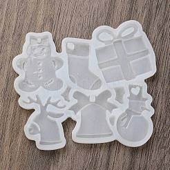 Stampi per ciondoli in silicone fai-da-te per campanelle/calzini/renne di Natale&nbsp;SIMO-H012-03