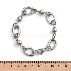 Anlaufgeschützte Kettenarmbänder aus Edelstahl 304&nbsp;BJEW-L661-09P