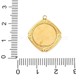 Anhänger aus Edelstahl 304&nbsp;STAS-V004-13G-02