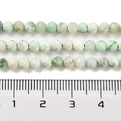 Chapelets de perles en opale vert naturel&nbsp;G-Z035-A02-03C