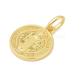 Colgante micropavé cubic zirconia de latón&nbsp;KK-A241-04G