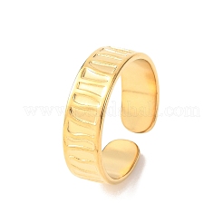 Anelli polsini aperti in acciaio inossidabile 304 per donna&nbsp;RJEW-K309-32C-G