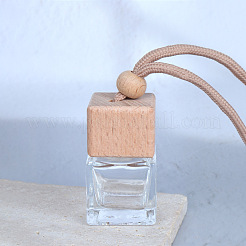 Bouteilles de parfum carrées en verre&nbsp;PW-WG55543-01
