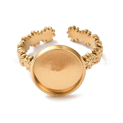 Composants de bague de manchette en acier inoxydable 304 à fleurs&nbsp;STAS-P454-05C-G