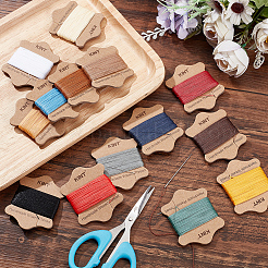 14 Karte 14 Farben gewachste Nylonschnur&nbsp;YC-NB0001-03