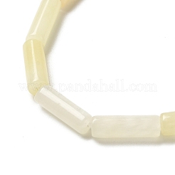 Natürliche gelbe Jade Perlen Stränge&nbsp;G-D464-39