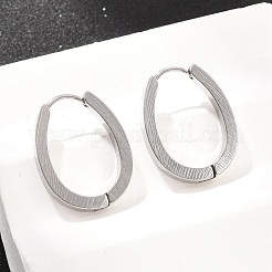 Creolen aus Edelstahl 201&nbsp;EJEW-T056-03P-02