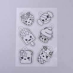 Papier de film thermorétractable en plastique&nbsp;DIY-WH0151-27D