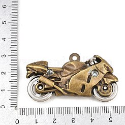 Gros pendentifs en alliage de style tibétain&nbsp;AL-CBA2376-23AB