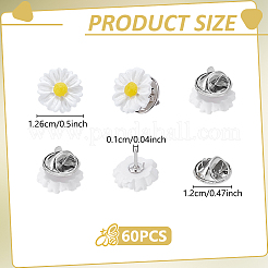 60 pieza de broches de hierro&nbsp;JEWB-UN00008