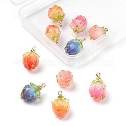 10 Stück handgefertigte Blumenanhänger in 5 Farben&nbsp;KY-LS0001-06
