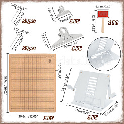 Tablero de bloqueo de ganchillo de corcho&nbsp;DIY-GA0007-19