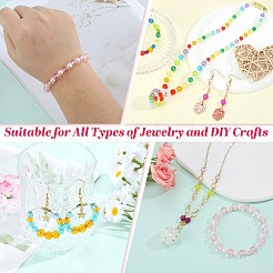 1280pcs 32 couleurs perles acryliques transparentes&nbsp;TACR-SZ0001-20B