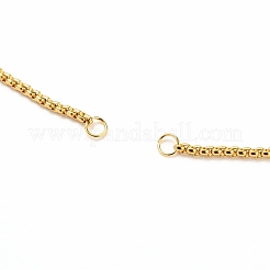 304 Edelstahl-Boxketten/Venedigketten Armbänder machen&nbsp;AJEW-JB00783-02