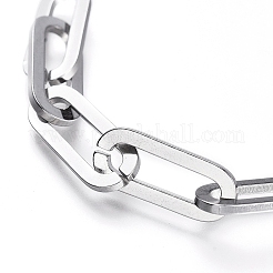 Chaînes à trombones en acier inoxydable 304 anti-ternissement&nbsp;CHS-L020-005P-A