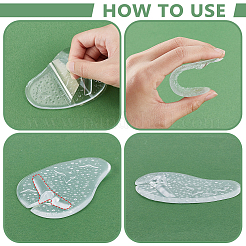6 Paar Gel-Vorfußpolster für Flip-Flops&nbsp;FIND-GA0008-31A