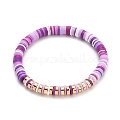 Set di gioielli fatti a mano in argilla polimerica perline heishi&nbsp;SJEW-JS01136-02