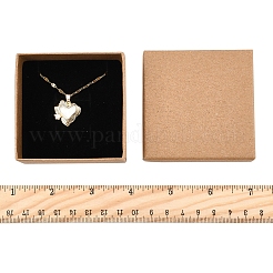 12 Stück 2 Farben Karton Papier Schmuck Set Boxen&nbsp;CBOX-FS0001-01