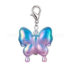 4 pendentif papillon en acrylique.&nbsp;HJEW-JM01594