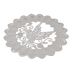 201 Edelstahl 3D drehbarer Hängewindspinner&nbsp;STAS-B122-01P-07