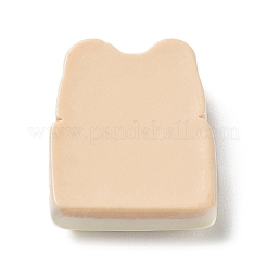 Undurchsichtige Harz-Emaille-Decoden-Cabochons&nbsp;LS-RESI-M032-01F