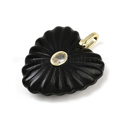 Pendentifs sculptés en pierres précieuses naturelles et synthétiques&nbsp;G-C276-01G-M
