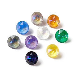 Cabochons strass verre k9 style fluo moka&nbsp;RGLA-J014-C-MI