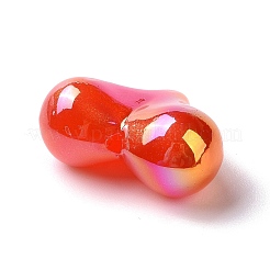 UV-Beschichtung regenbogenschillernde undurchsichtige Acrylperlen&nbsp;OACR-E010-04A