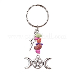 Tibetan style alloy keychain&nbsp;KEYC-JKC00708