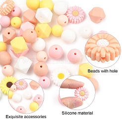 40 Stück Silikonperlen&nbsp;SIL-YW0001-66