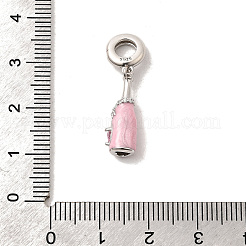 925 europäische baumelnde Charms aus Sterlingsilber&nbsp;STER-Z013-05G