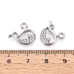 Pendenti in lega e strass di cristallo&nbsp;PALLOY-T095-02P