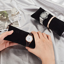 Présentoirs de bijoux d'oreiller de bracelet de velours&nbsp;BDIS-WH0008-09B