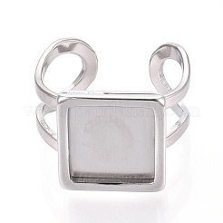 Composants de bague de manchette ouverte en acier inoxydable 304&nbsp;STAS-S080-041H-P