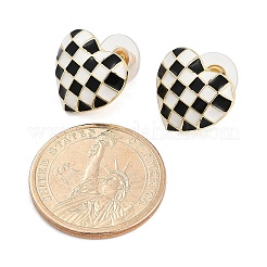 Boucles d'oreille en alliage&nbsp;EJEW-M094-01G-01