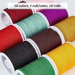 10 rouleau de fils de nylon tressés 10 couleurs&nbsp;NWIR-OC0001-07