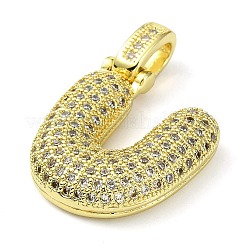 Pendentifs en laiton zircon cubique transparent&nbsp;KK-M279-01G-U
