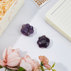 2 pieza de figuras talladas de amatista natural para decoración de escritorio de oficina en casa.&nbsp;G-FH0002-75B