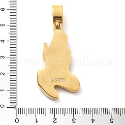 Strassanhänger aus Edelstahl 304&nbsp;STAS-V008-35G