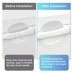 Ahademaker 2 imposta 2 protezioni antiurto in pvc trasparente in stile&nbsp;DIY-GA0004-03