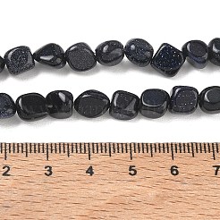 Synthetische blauen goldstone Perlen Stränge&nbsp;GG-CBA9392-29